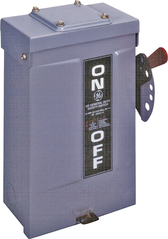 GE GE TG3221R Safety Switch, 2-Pole, 30 A, 240 V