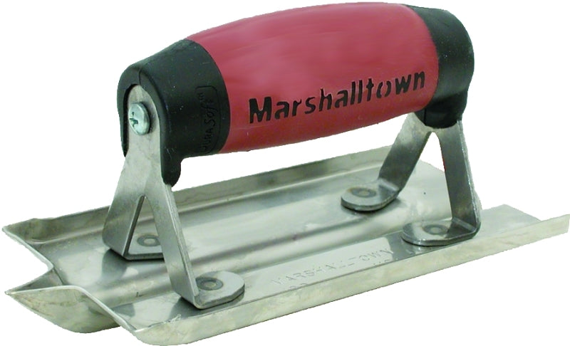 MARSHALLTOWN Marshalltown 180D Hand Groover, 6 in L Blade, 3 in W Blade, 1/4 in Radius, Stainless Steel Blade TOOLS MARSHALLTOWN