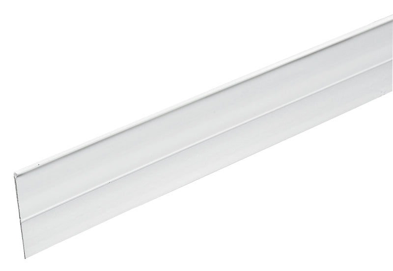 FROST KING Frost King DS101WH Door Sweep, 36 in L, 1-1/2 in W, PVC Flange