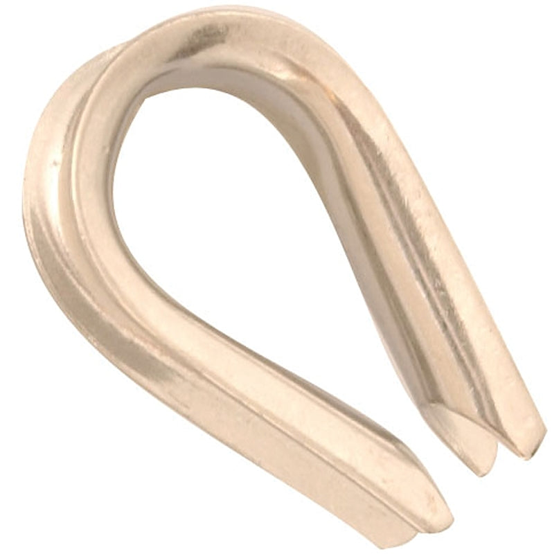 BARON Baron 264EG-3/8 Wire Rope Thimble, 3/8 in Dia Cable, Steel, Electro-Galvanized HARDWARE & FARM SUPPLIES BARON