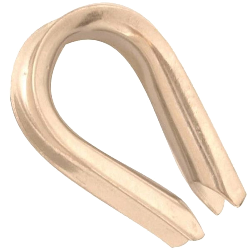 BARON Baron 264EG-1/2 Wire Rope Thimble, 1/2 in Dia Cable, Steel, Electro-Galvanized HARDWARE & FARM SUPPLIES BARON