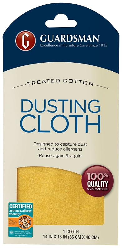 GUARDSMAN Guardsman 462100 Dusting Cloth, 18 in L, 14 in W, Cotton