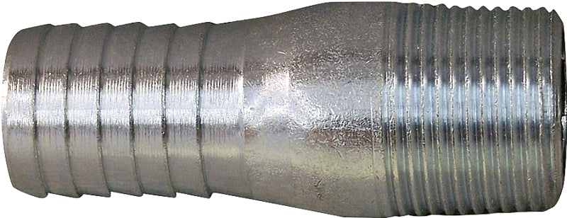 BOSHART INDUSTRIES Boshart UNLMAS-100 Pipe Adapter, 1 in, Insert, 1 in, MPT, Steel, Zinc LAWN & GARDEN BOSHART INDUSTRIES