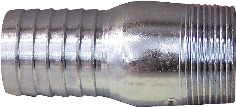 BOSHART INDUSTRIES Boshart UNLMAS-125 Pipe Adapter, 1-1/4 in, Insert, 1-1/4 in, MPT, Steel, Zinc LAWN & GARDEN BOSHART INDUSTRIES