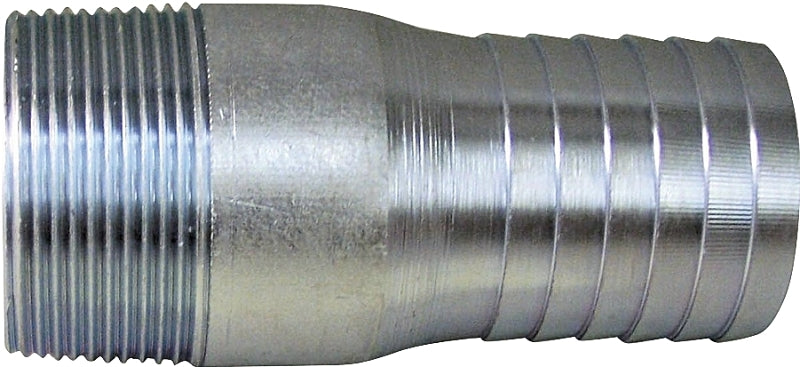 BOSHART INDUSTRIES Boshart UNLMAS-150 Pipe Adapter, 1-1/2 in, Insert, 1-1/2 in, MPT, Steel, Zinc LAWN & GARDEN BOSHART INDUSTRIES