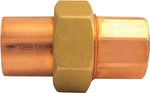 NIBCO INC. Nibco 633-W Series W02060D Pipe Union, 1/2 in, Solder, Copper PLUMBING, HEATING & VENTILATION NIBCO INC.