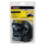KEEPER Keeper 05516 Tie-Down, 1 in W, 16 ft L, 1000 lb, J-Hook End Fitting AUTOMOTIVE KEEPER