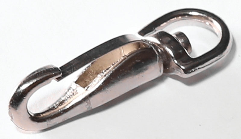 BARON Baron 437-3/8 Spring Snap, 45 lb Working Load, Zinc, Nickel