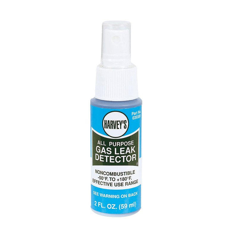 HARVEY Harvey 39300 Gas Leak Detector, Liquid, Blue, 2 oz Bottle PAINT HARVEY