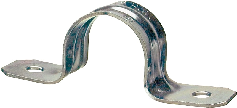 HALEX Halex 61230 Conduit Strap, 3 in, 1 in L, Steel, Galvanized, 1/PK ELECTRICAL HALEX