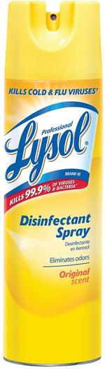 LYSOL Lysol 1920004650 Disinfectant Cleaner, 19 oz, Spray, Original Scent, Clear