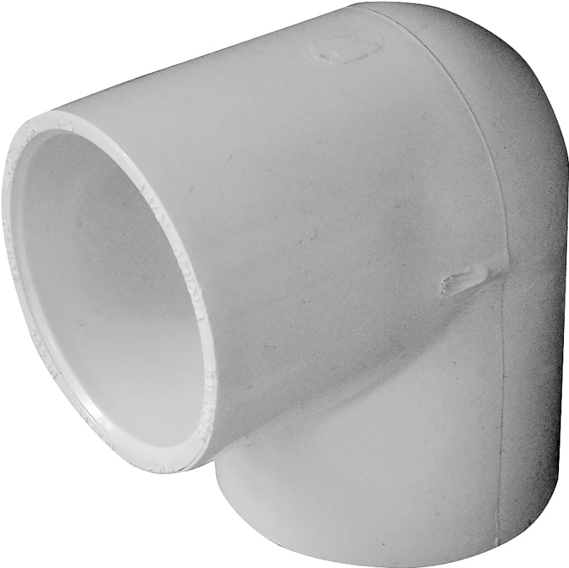 IPEX IPEX 435523 Pipe Elbow, 1-1/2 in, Socket, 90 deg Angle, PVC, SCH 40 Schedule LAWN & GARDEN IPEX