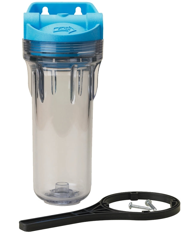 OMNIFILTER Omnifilter WH5-S-S18 Standard Filter Housing, 3/4 in, Female NPT, Polypropylene Housing Material, Clear Housing PLUMBING, HEATING & VENTILATION OMNIFILTER