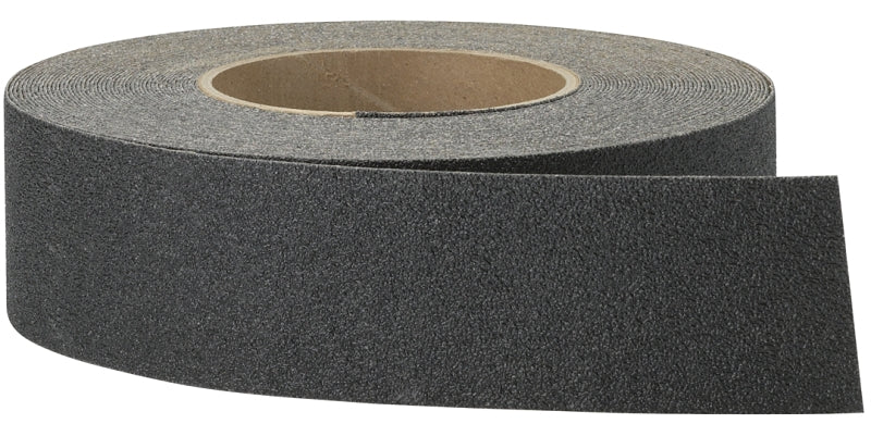 3M 3M 7733 Resilient Tread, 60 ft L, 4 in W, Black