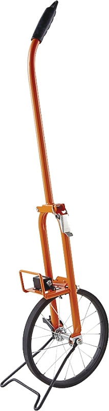 KESON LLC Keson MP301 Measuring Wheel, 9999.9 ft, 11-1/2 in Wheel, Rubber Wheel, Steel, Orange