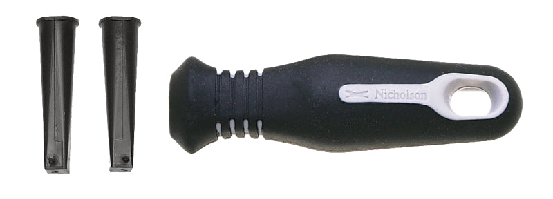 NICHOLSON Crescent Nicholson 21474H File Handle with Insert, 4-1/2 in L, Plastic LAWN & GARDEN NICHOLSON
