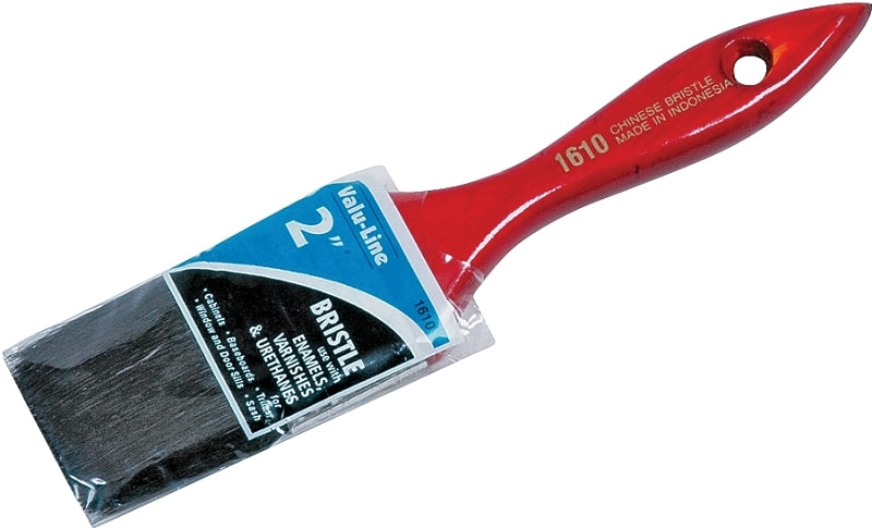 LINZER Linzer 1610-2 Varnish/Wall Brush, 2 in W, 2 in L Bristle, China Bristle, Varnish Handle
