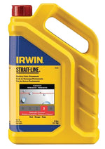 IRWIN Irwin STRAIT-LINE 65102 Marking Chalk Refill, Red, Permanent
