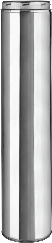 SELKIRK Selkirk 208036 Chimney Pipe, 10 in OD, 36 in L, 8 in W, Stainless Steel PLUMBING, HEATING & VENTILATION SELKIRK