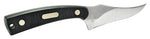 OLD TIMER Schrade 152OT Blade Knife, 3.3 in L Blade, 0.14 in W Blade, 7Cr17MoV High Carbon Stainless Steel Blade, Black Handle