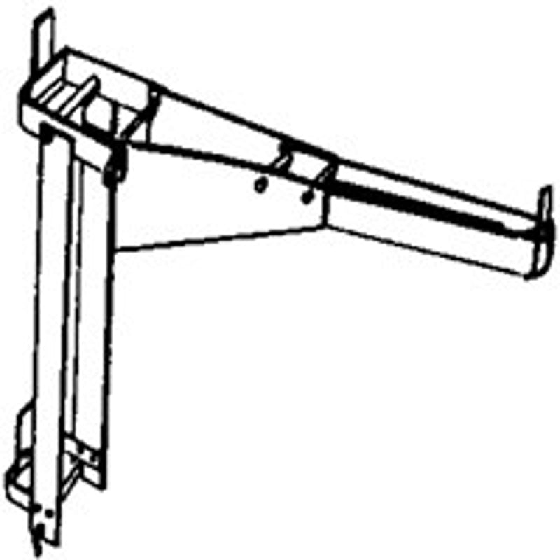 METALTECH Metaltech 2204 Workbench and Guard Rail Holder, For: Pump Jack System