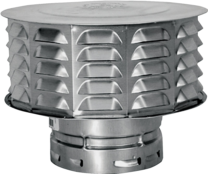 AMERICAN METAL AmeriVent 3ECW Snap Lock Vent Cap, 3 in Connection PLUMBING, HEATING & VENTILATION AMERICAN METAL