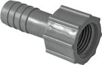 BOSHART INDUSTRIES Boshart UPVCFA-05 Pipe Adapter, 1/2 in, FPT x Insert, PVC, Gray PLUMBING, HEATING & VENTILATION BOSHART INDUSTRIES
