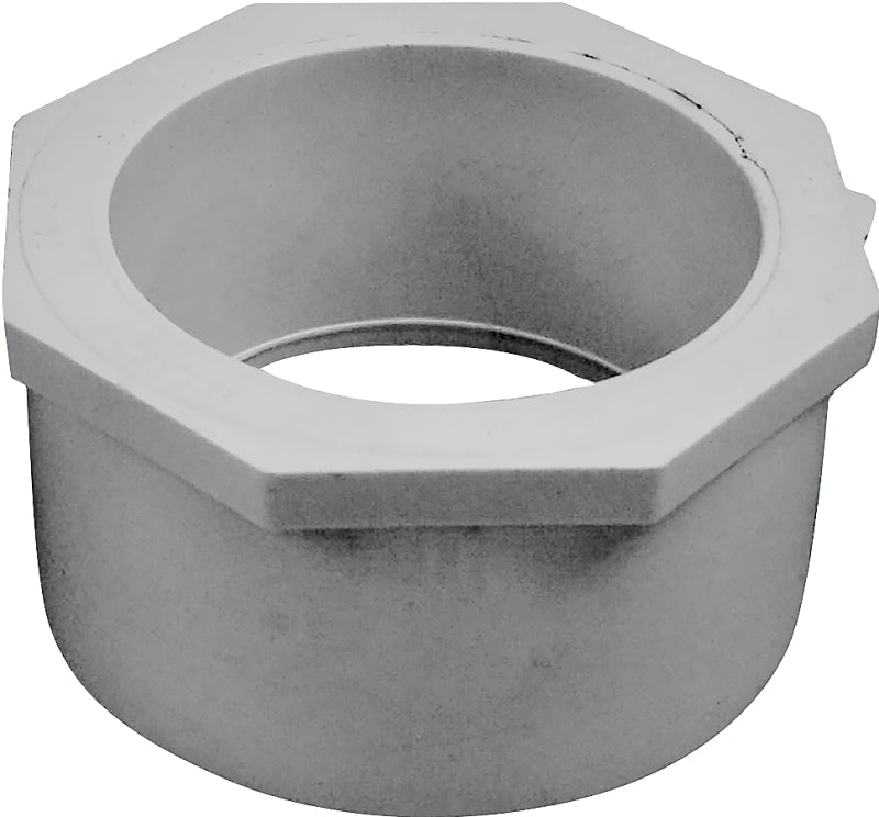 IPEX USA LLC-CANPLAS IPEX 035679 Reducer Bushing, 4 x 3 in, Spigot x Socket, PVC, White, SCH 40 Schedule, 220, 260 psi Pressure LAWN & GARDEN IPEX USA LLC-CANPLAS