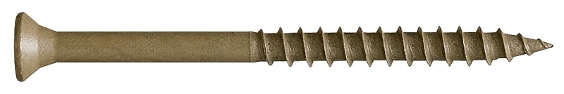 CAMO Camo 0356199 Deck Screw, #10 Thread, 3-1/2 in L, Bugle Head, Star Drive, Type 17 Slash Point, Carbon Steel, 1350/PK HARDWARE & FARM SUPPLIES CAMO