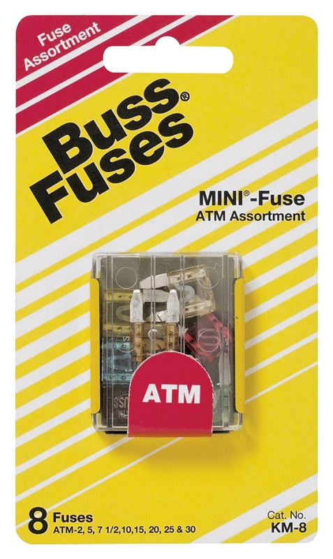 BUSSMANN Bussmann BP/ATM-A8-RP Fuse Kit, 32 VDC, 2, 30 A, 1 kA Interrupt AUTOMOTIVE BUSSMANN