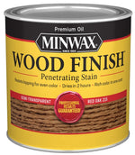 MINWAX Minwax 221504444 Wood Stain, Red Oak, Liquid, 0.5 pt Can PAINT MINWAX