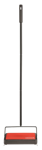 BISSELL Bissell Refresh 2483 Carpet and Floor Manual Sweeper, 9-1/2 in W Cleaning Path, Orange