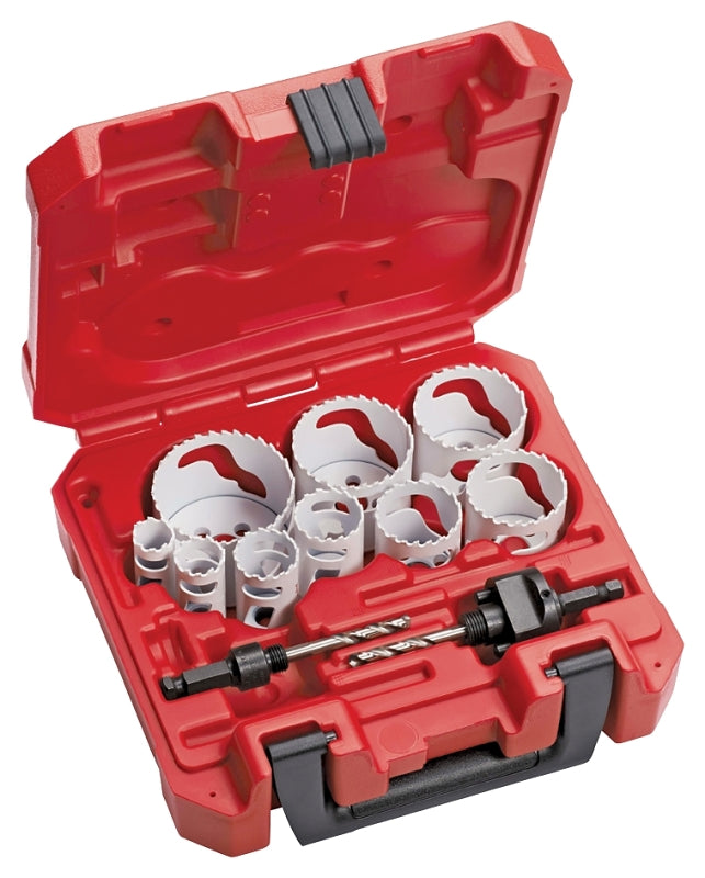 MILWAUKEE Milwaukee Hole Dozer 49-22-4025 Hole Saw Kit, 13-Piece, Cobalt