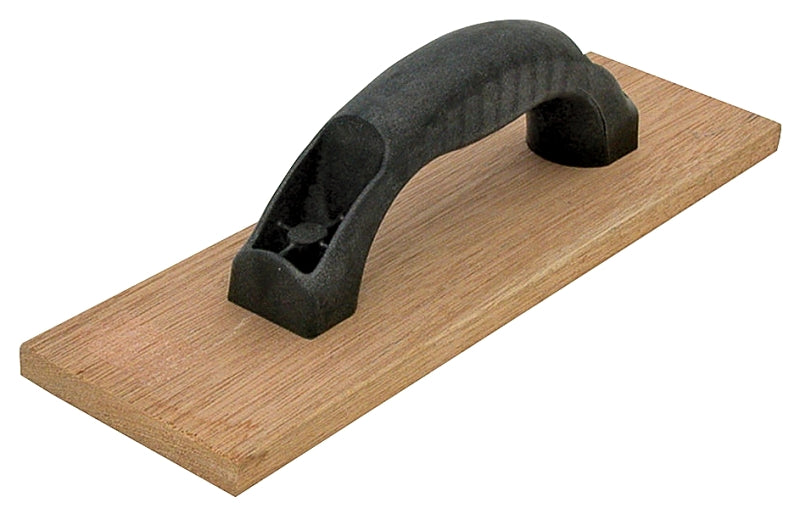 MARSHALLTOWN QLT WF944 Hand Float, 14 in L Blade, 3-1/2 in W Blade, 1/2 in Thick Blade, Mahogany Blade, Structural Foam Handle TOOLS MARSHALLTOWN