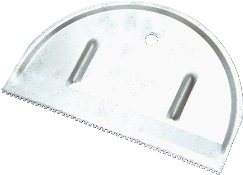 QLT BY MARSHALLTOWN Marshalltown 977 Spreader, 1/16 in W x 1/16 in D Notch, 4 in W Blade, Notched, Ribbed Blade TOOLS QLT BY MARSHALLTOWN
