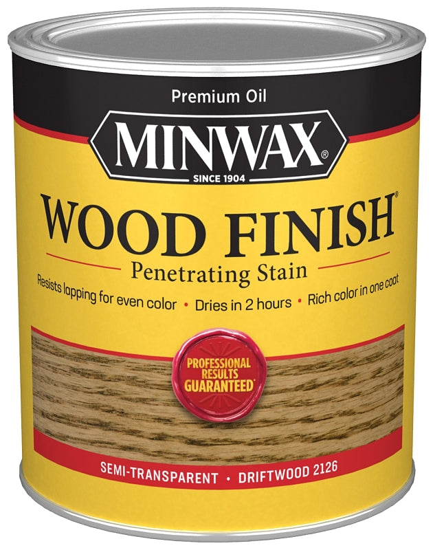 MINWAX Minwax 70011444 Wood Stain, Driftwood, Liquid, 1 qt, Can