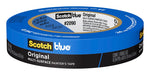 SCOTCH BLUE ScotchBlue 2090-24E Painter's Tape, Original Multi-Surface, 60 yd L, 0.94 in W, Crepe Paper Backing, Blue PAINT SCOTCH BLUE