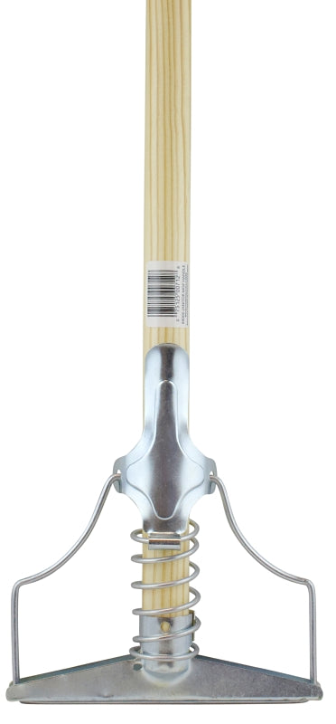 ZEPHYR MANUFACTURING Chickasaw 00712 Wet Mop Handle, 1-1/8 in Dia, Hardwood