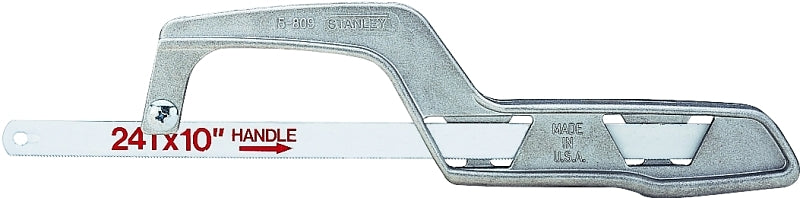 STANLEY STANLEY 15-809 Utility Saw, 10 in L Blade, 24 TPI, Bi-Metal Blade, Comfort Grip Handle, Cast Aluminum Handle TOOLS STANLEY