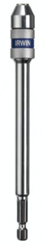 IRWIN Irwin 4935704 Bit Holder, 1/4 in Drive, 1/4 in Shank, Hex Shank, 6 in L, Carbon Steel TOOLS IRWIN