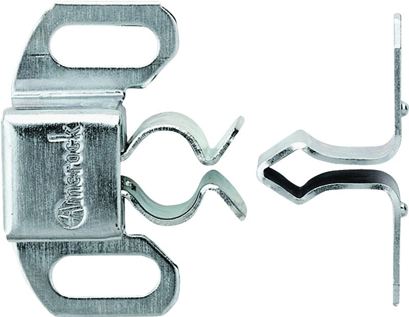 AMEROCK Amerock BP34712G Friction Catch, 1-5/16 in L x 1-3/16 in W Catches, Steel, Zinc