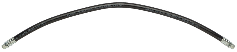 LUBRIMATIC LubriMatic 10-219 Grease Gun Hose, 18 in L, NPT Male, 5000 psi Pressure, Rubber/Steel AUTOMOTIVE LUBRIMATIC