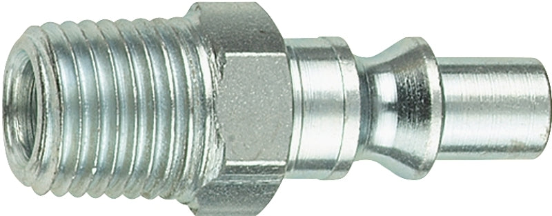 TRU-FLATE Tru-Flate 12-325 Plug, A-Style, 1/4 in, MNPT, Steel