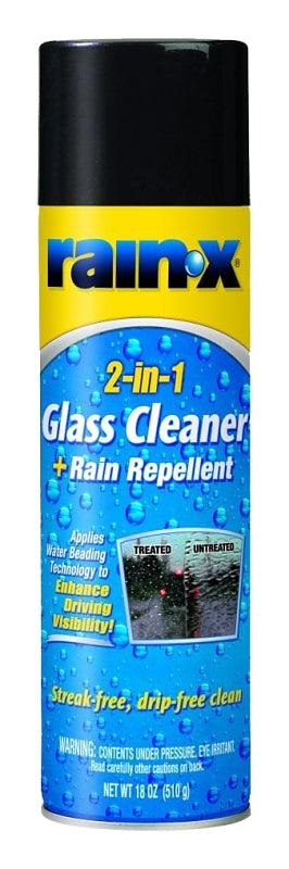 RAIN-X Rain-X 5080233 Glass Cleaner, 18 oz, Liquid, Fruity AUTOMOTIVE RAIN-X
