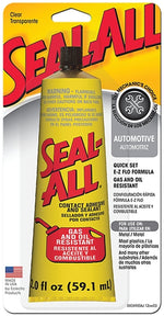 ECLECTIC PRODUCTS Seal-All 380100 Adhesive, Clear, 2 fl-oz Tube PAINT ECLECTIC PRODUCTS