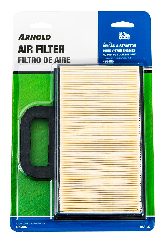 ARNOLD Arnold BAF-127 Replacement Air Filter with Pre-Cleaner, For: BRIGGS & STRATTON Intek V-Twin Engines, Paper Filter Media