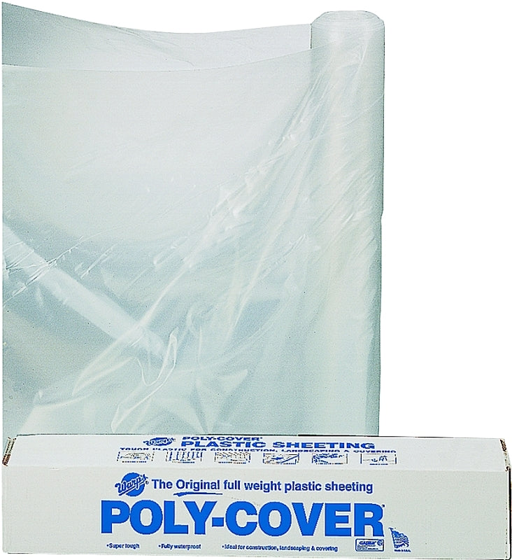 ORGILL POLY Orgill Poly 6X16-C Poly Film, 100 ft L, 16 ft W, 6 mil Thick, Clear HARDWARE & FARM SUPPLIES ORGILL POLY