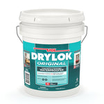 DRYLOK Drylok 27515 Masonry Waterproofer, White, Liquid, 5 gal Pail PAINT DRYLOK