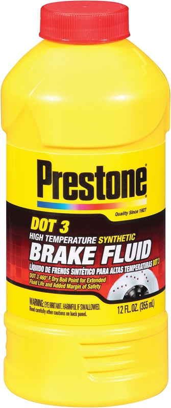 PRESTONE PRODUCTS CORP Prestone AS-400P Brake Fluid, 12 oz Bottle