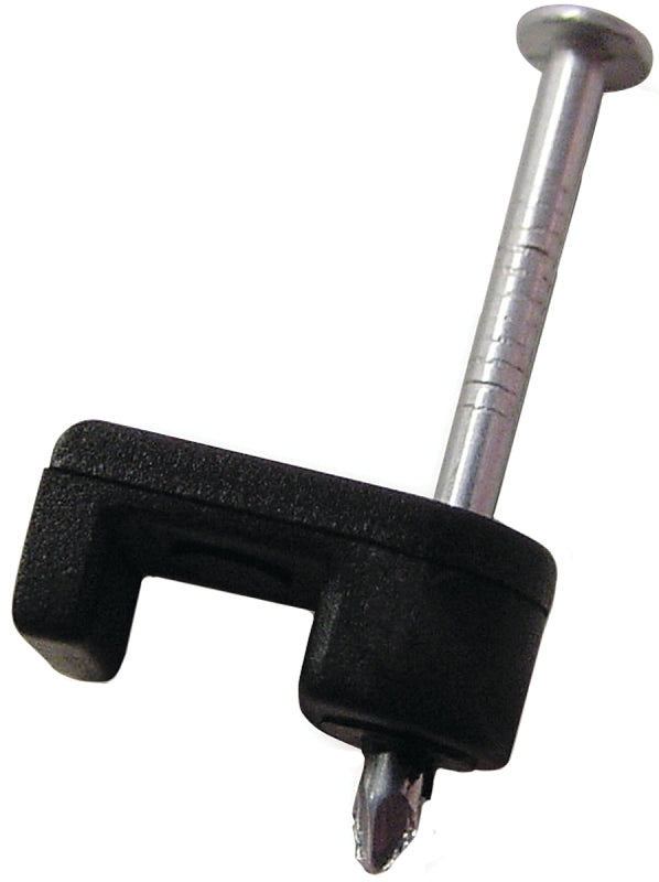 GB Gardner Bender PSB-1600T Cable Staple, 3/16 in W Crown, 7/8 in L Leg, Polyethylene ELECTRICAL GB